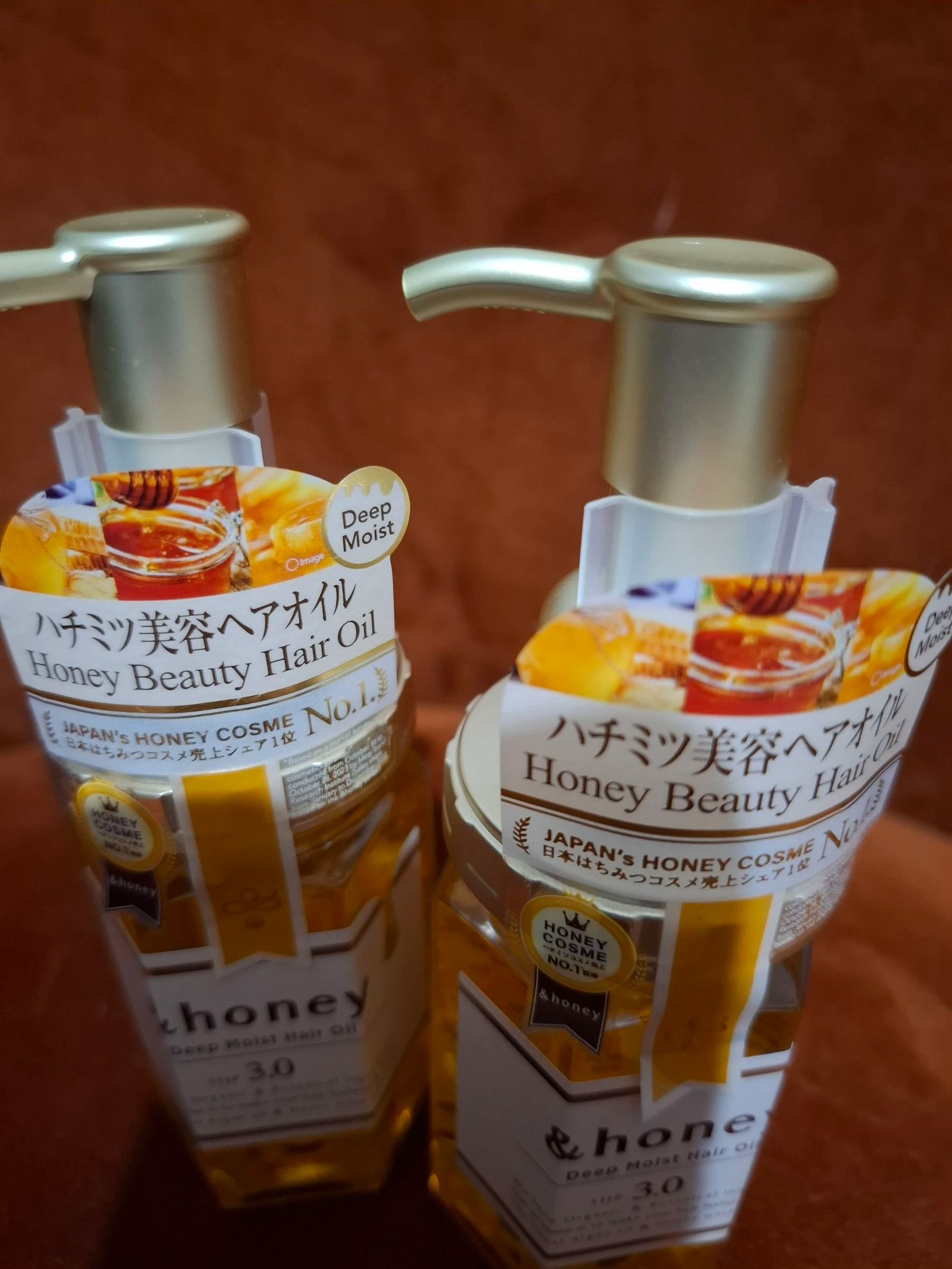 Lot de 2  flacons Deep Moist Hair Oil 3.0 Honey
 – photo 6